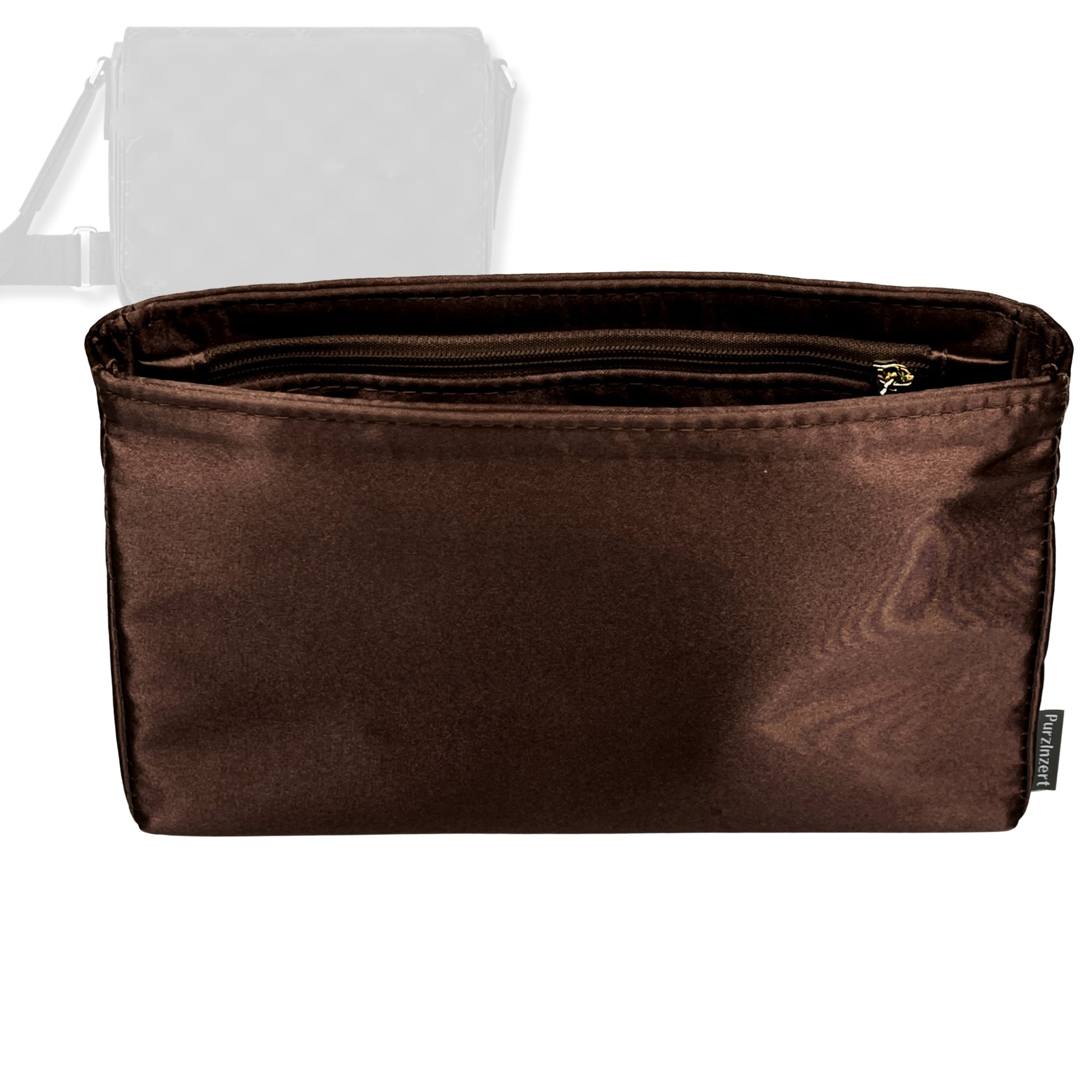 Bag Insert for (LV, District PM (Small)) Organizer Tote Purse Organiser Liner Shaper [Premium Silk Material]