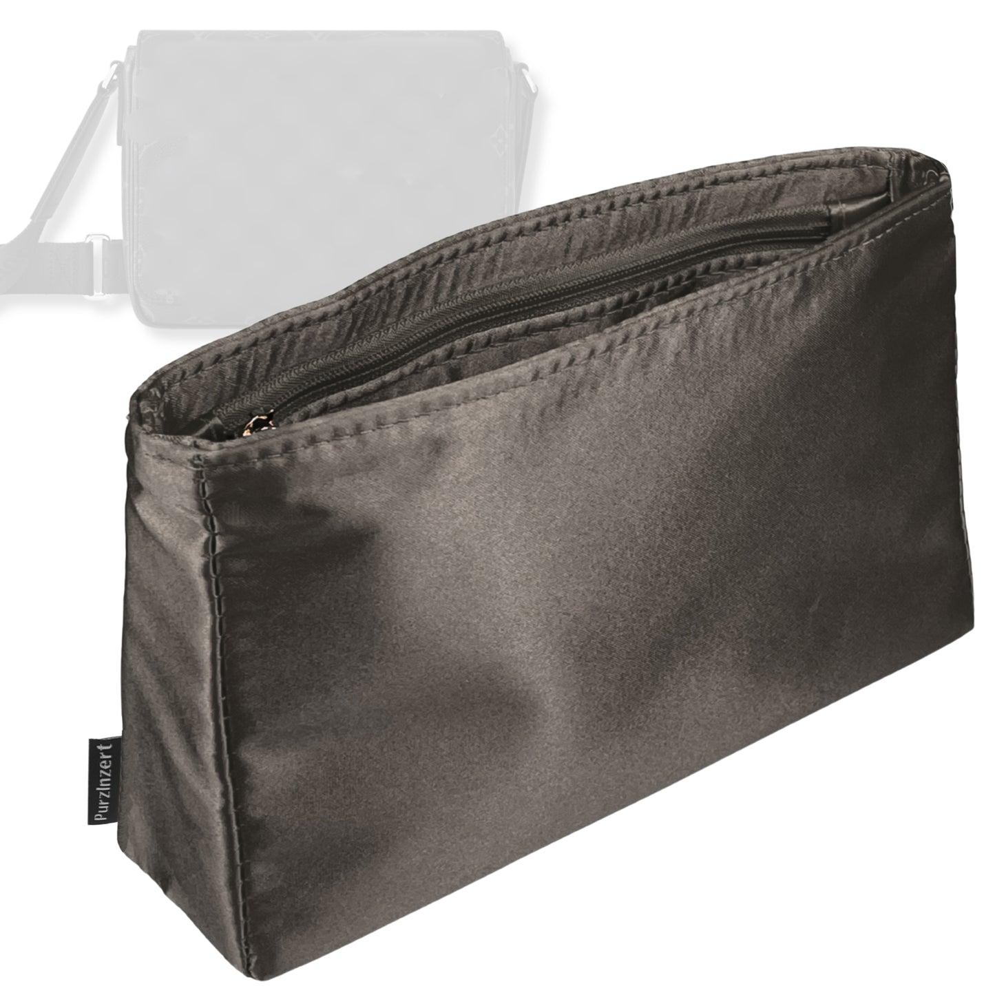 Bag Insert for (LV, District MM (Medium)) Organizer Tote Purse Organiser Liner Shaper [Premium Silk Material]