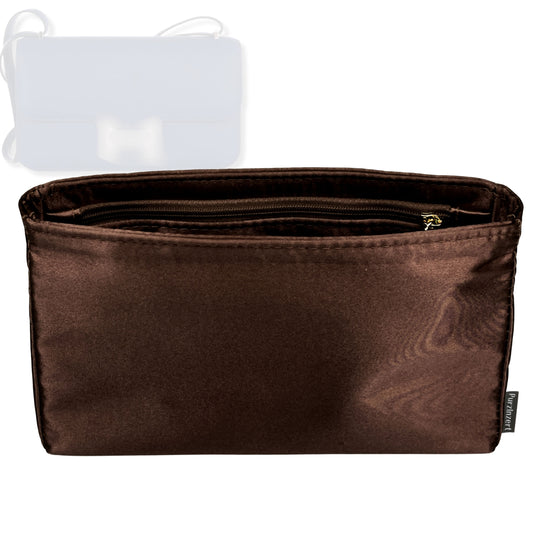 Bag Insert for (Hermes, Constance 25 Elan) Organizer Tote Purse Organiser Liner Shaper [Premium Silk Material]