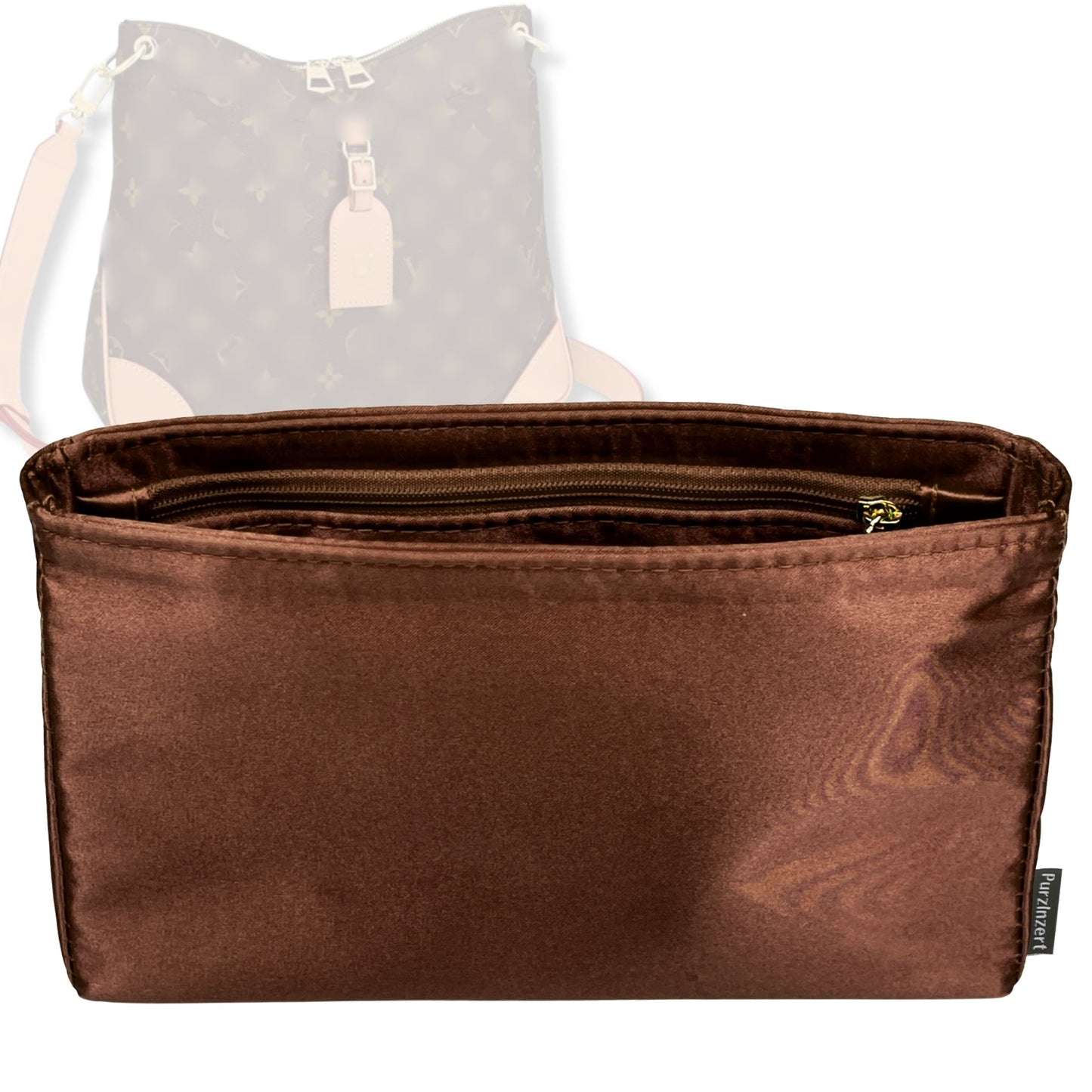 Bag Insert for (LV, Odeon MM (Medium)) Organizer Tote Purse Organiser Liner Shaper [Premium Silk Material]