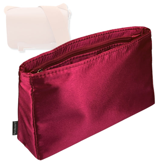 Bag Insert for (Hermes, Geta Bag) Organizer Tote Purse Organiser Liner Shaper [Premium Silk Material]