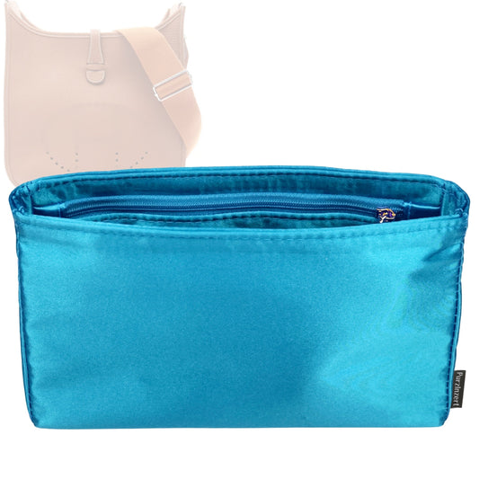 Bag Insert for (Hermes, Evelyne 33) Organizer Tote Purse Organiser Liner Shaper [Premium Silk Material]