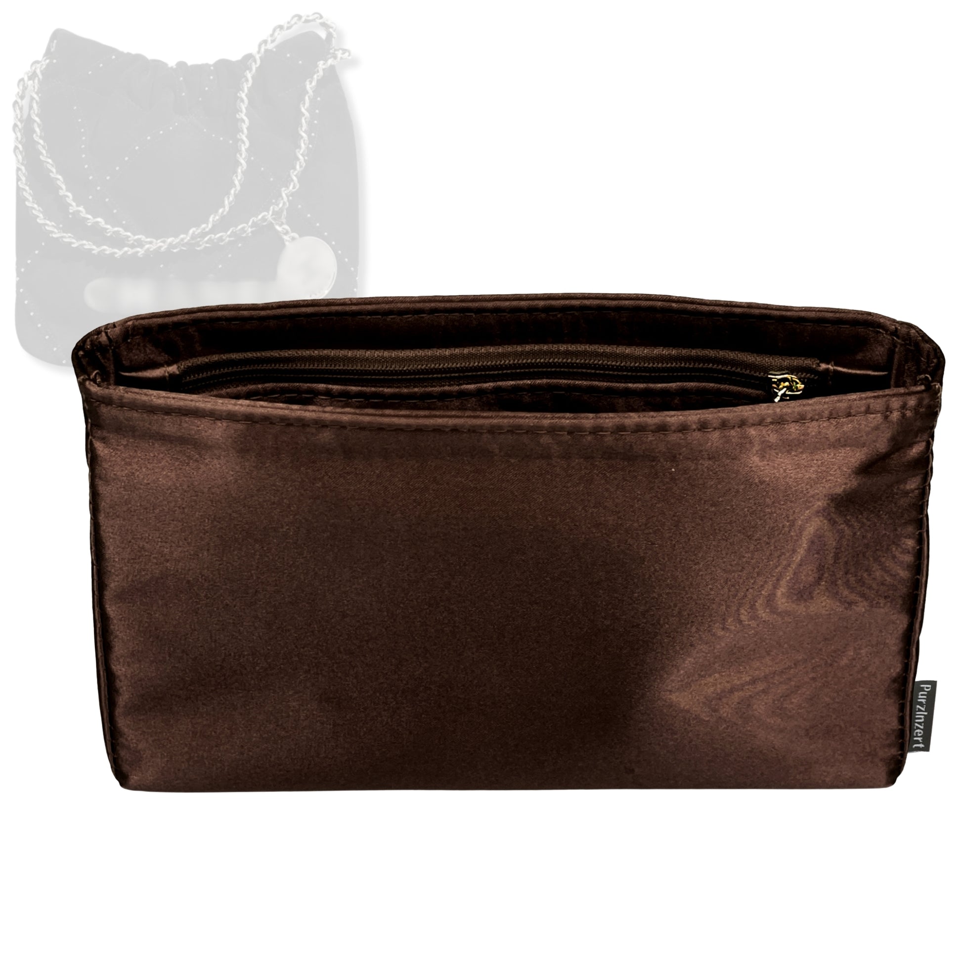 Bag Insert for (Chanel, Chanel 22 Medium) Organizer Tote Purse Organiser Liner Shaper [Premium Silk Material]