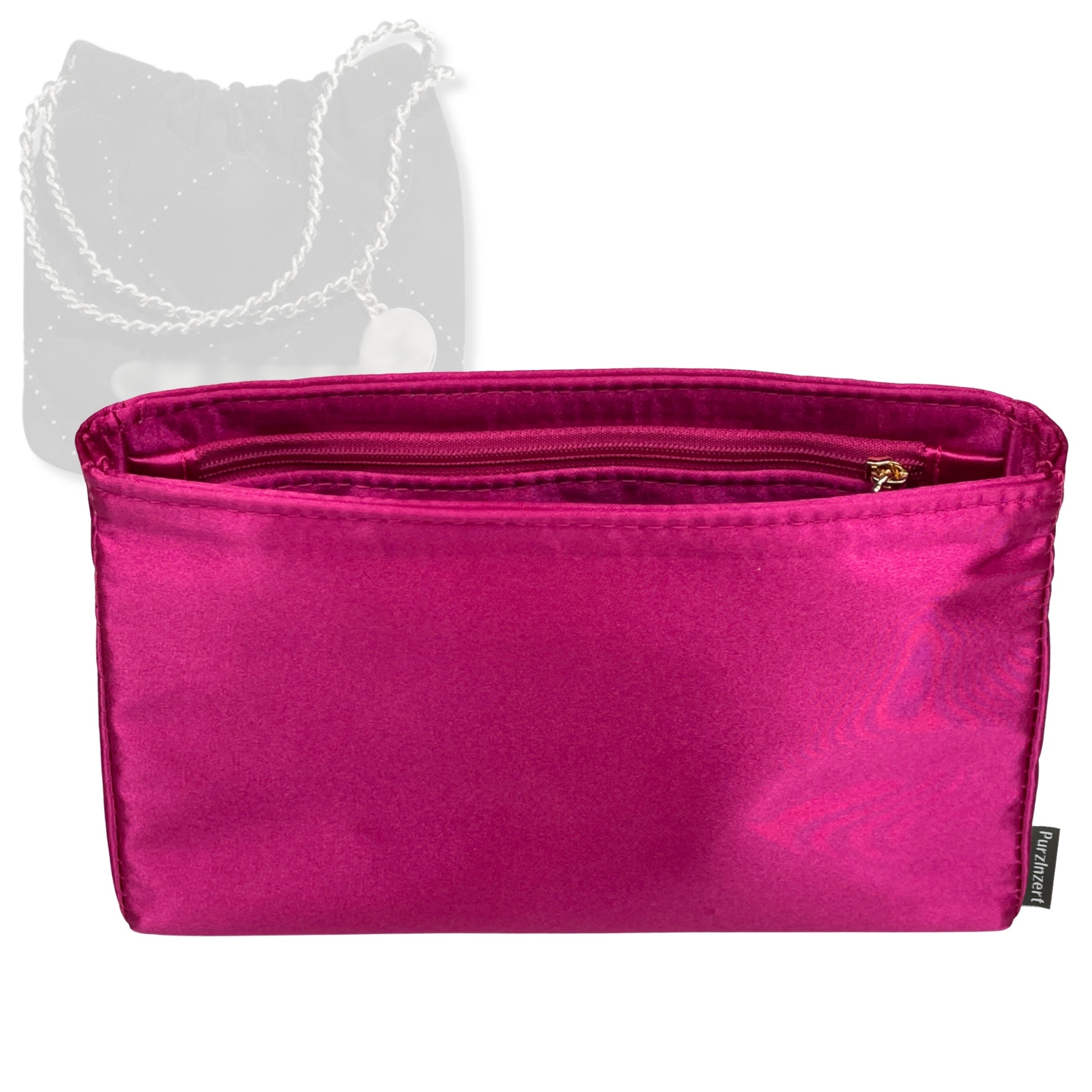 Bag Insert for (Chanel, Chanel 22 Large) Organizer Tote Purse Organiser Liner Shaper [Premium Silk Material]