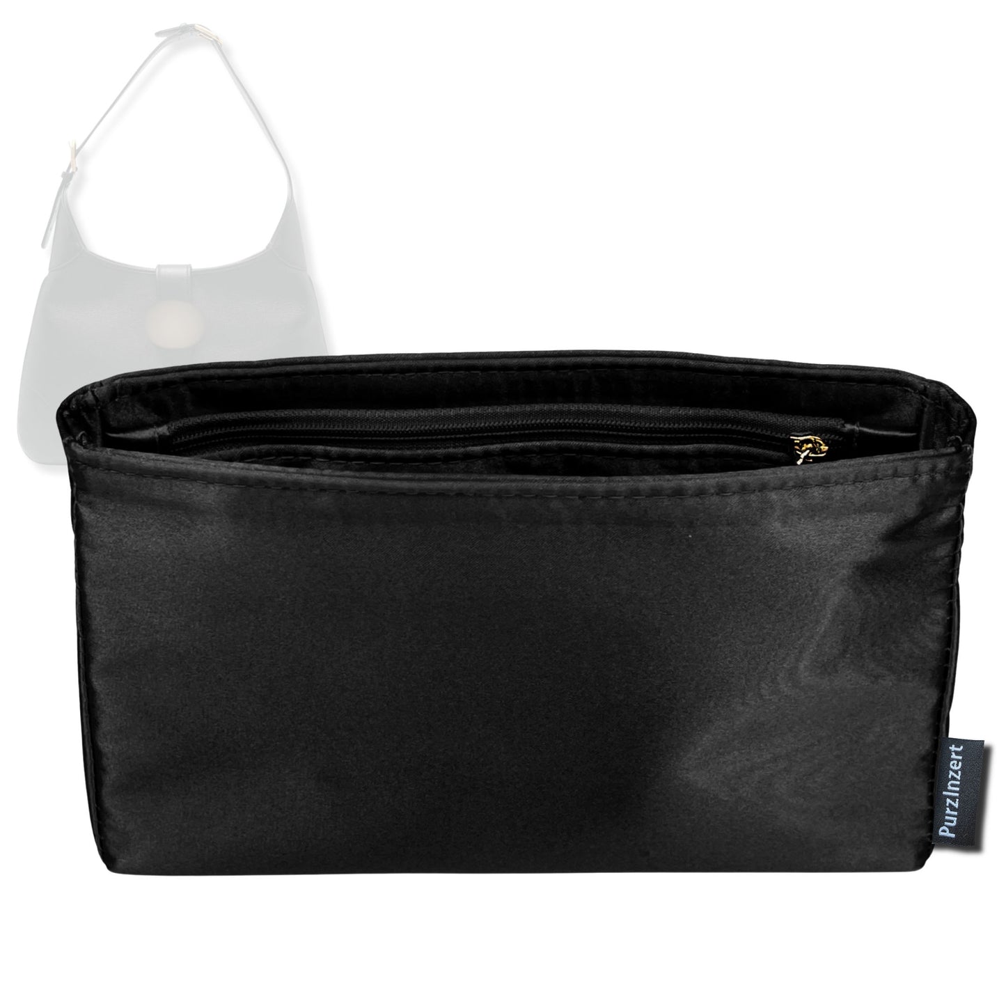Bag Insert for (Gucci, Aphrodite Large) Organizer Tote Purse Organiser Liner Shaper [Premium Silk Material]