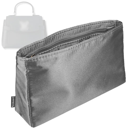 Bag Insert for (LV, LockMe Ever Mini) Organizer Tote Purse Organiser Liner Shaper [Premium Silk Material]