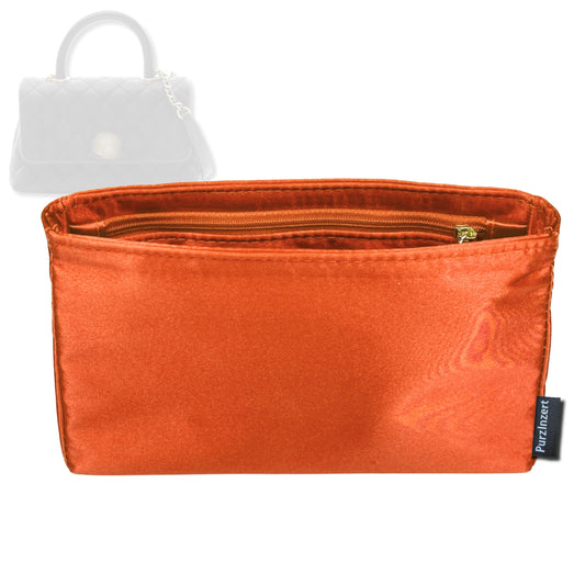 Bag Insert for (Chanel, Coco Mini) Organizer Tote Purse Organiser Liner Shaper [Premium Silk Material]