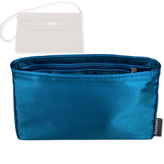 Bag Insert for (Hermes, Kelly Elan) Organizer Tote Purse Organiser Liner Shaper [Premium Silk Material]