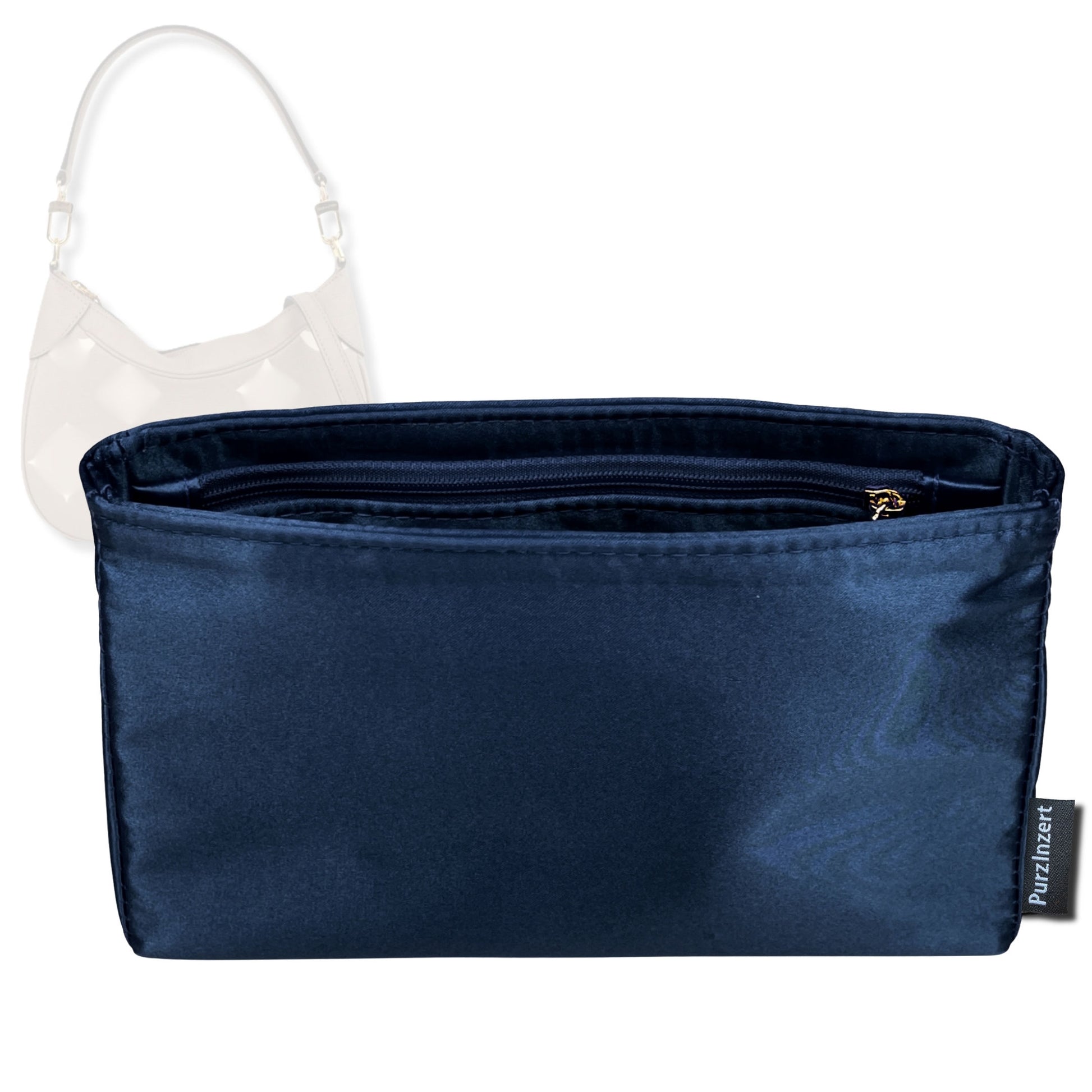 Bag Insert for (LV, Bagatelle) Organizer Tote Purse Organiser Liner Shaper [Premium Silk Material]