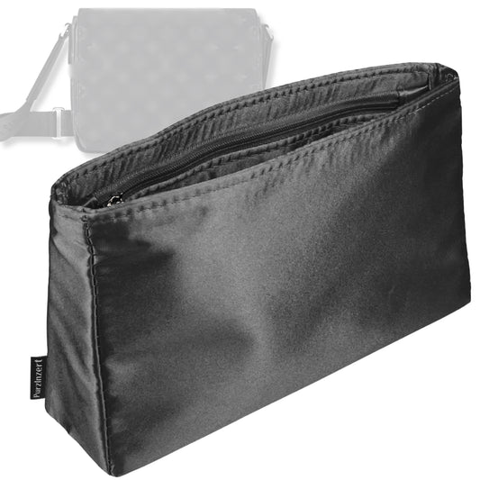 Bag Insert for (LV, District MM) Organizer Tote Purse Organiser Liner Shaper [Premium Silk Material]