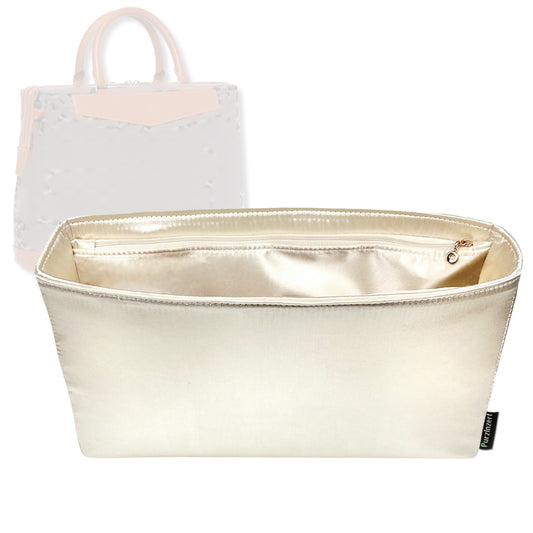 Bag Insert for (Goyard, Cisalpin Document Case) Organizer Tote Purse Organiser Liner Shaper [Premium Silk Material]