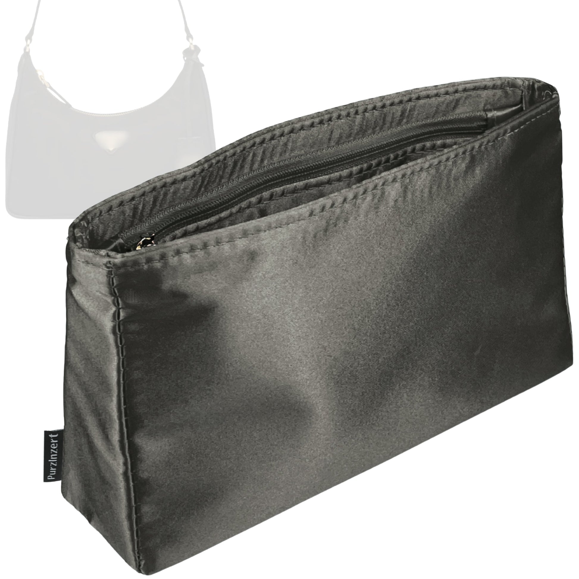 Bag Insert for (Prada, Re-Edition 2005 Re-Nylon) Organizer Tote Purse Organiser Liner Shaper [Premium Silk Material]