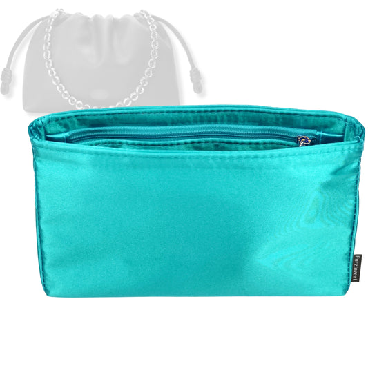 Bag Insert for (Loewe, Large Flamenco Purse) Organizer Tote Purse Organiser Liner Shaper [Premium Silk Material]