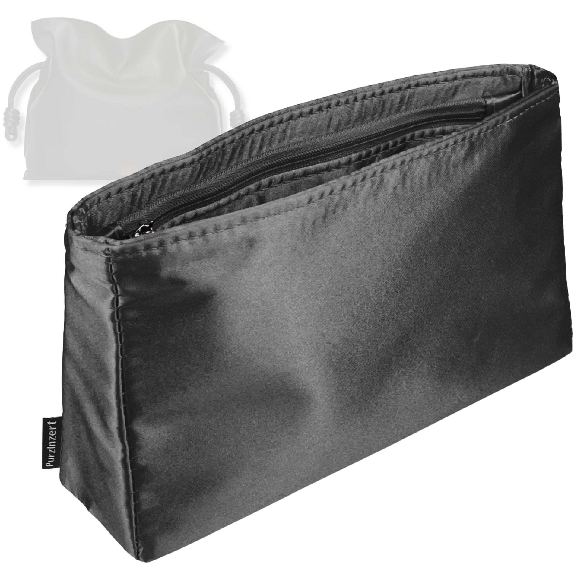 Bag Insert for (Loewe, Mini Flamenco Clutch) Organizer Tote Purse Organiser Liner Shaper [Premium Silk Material]