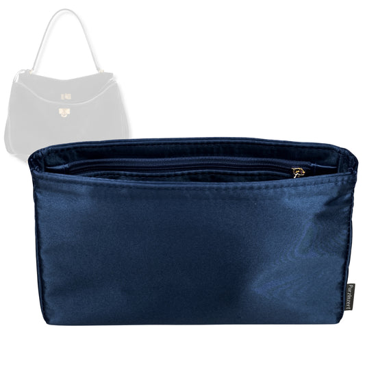 Bag Insert for (Balenciaga, Rodeo Mini Handbag) Organizer Tote Purse Organiser Liner Shaper [Premium Silk Material]