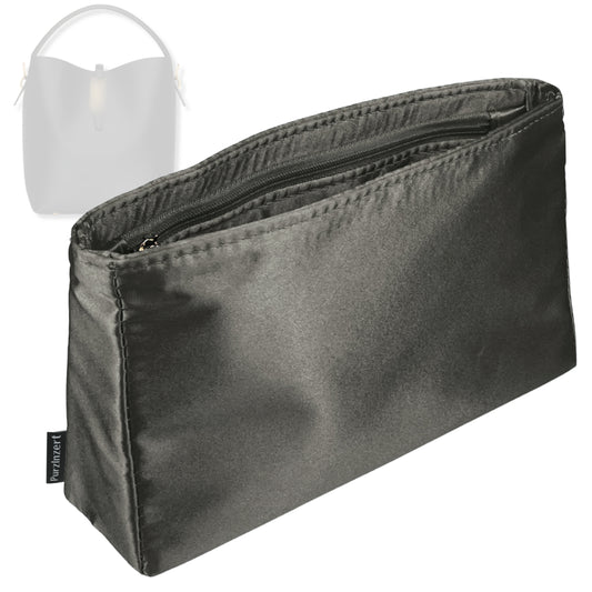 Bag Insert for (Saint Laurent (YSL), LE 37 mini in shiny leather) Organizer Tote Purse Organiser Liner Shaper [Premium Silk Material]