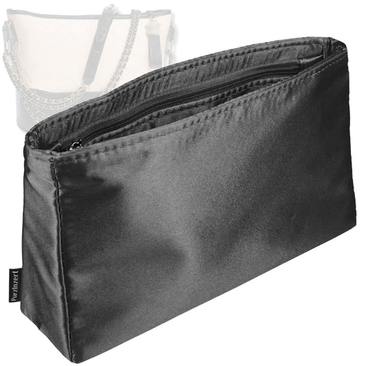 Bag Insert for (Chanel, Gabrielle Large Hobo) Organizer Tote Purse Organiser Liner Shaper [Premium Silk Material]