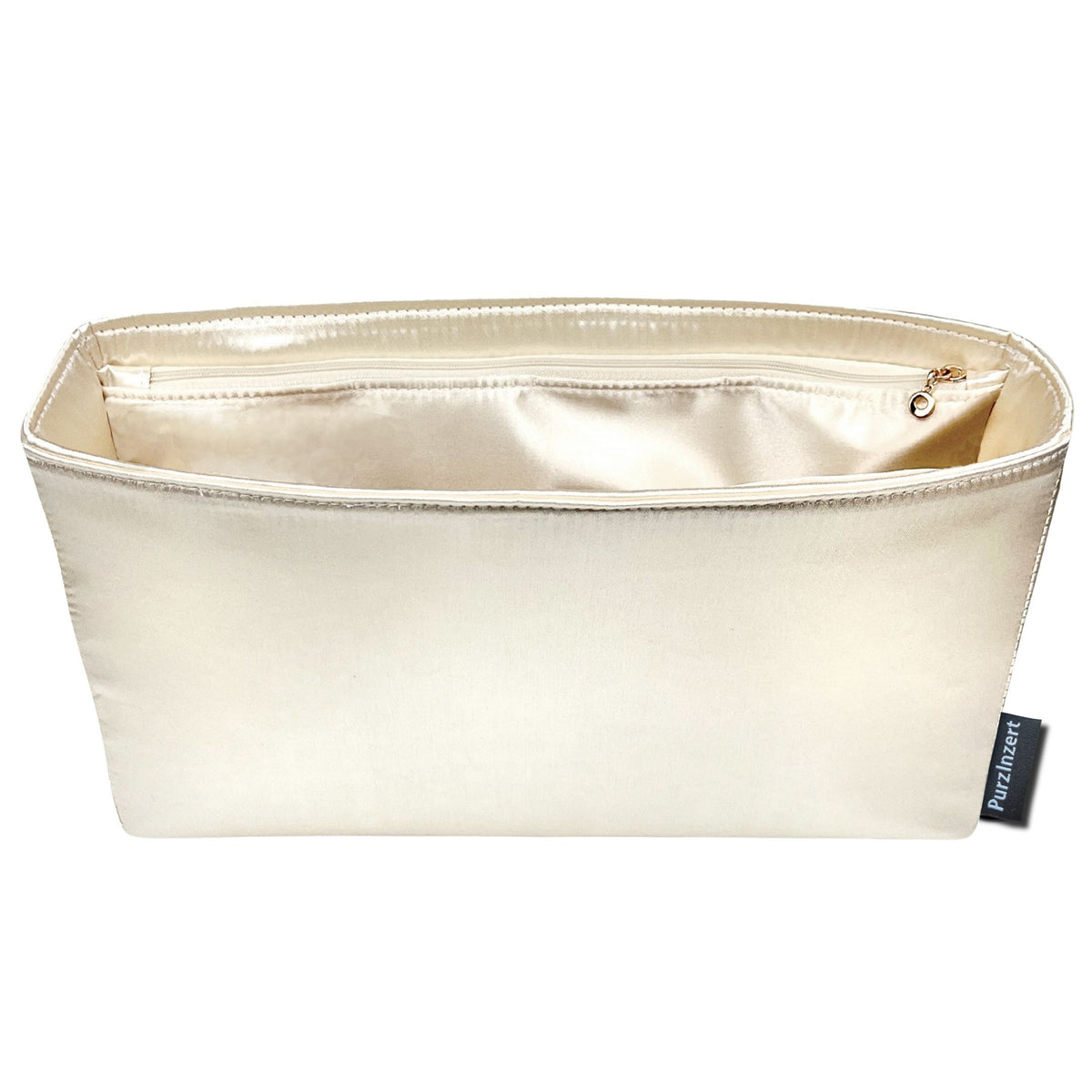 Bag Insert for (Gucci, Porter small toiletry case) Organizer of Silk Fabric