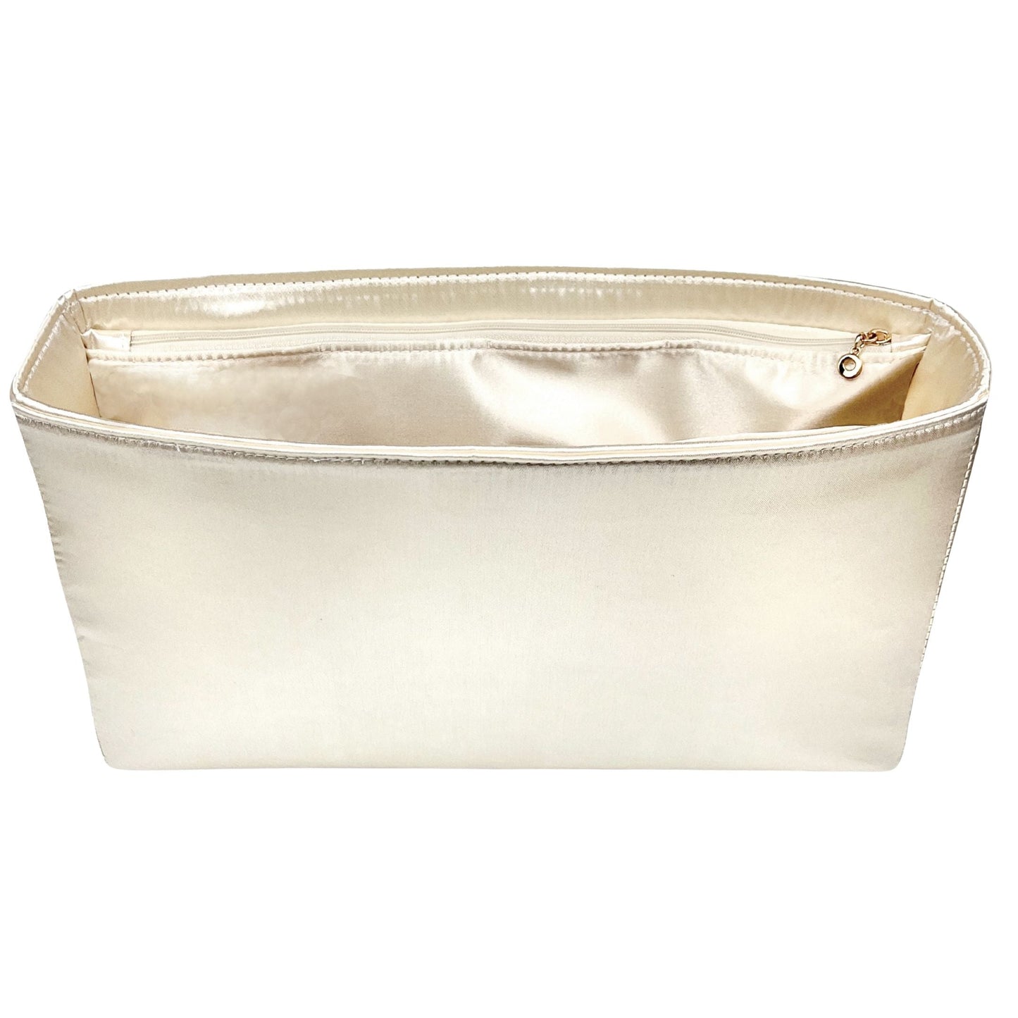Bag Insert for (Jimmy Choo, Avenue London Pouch) Organizer of Silk Fabric