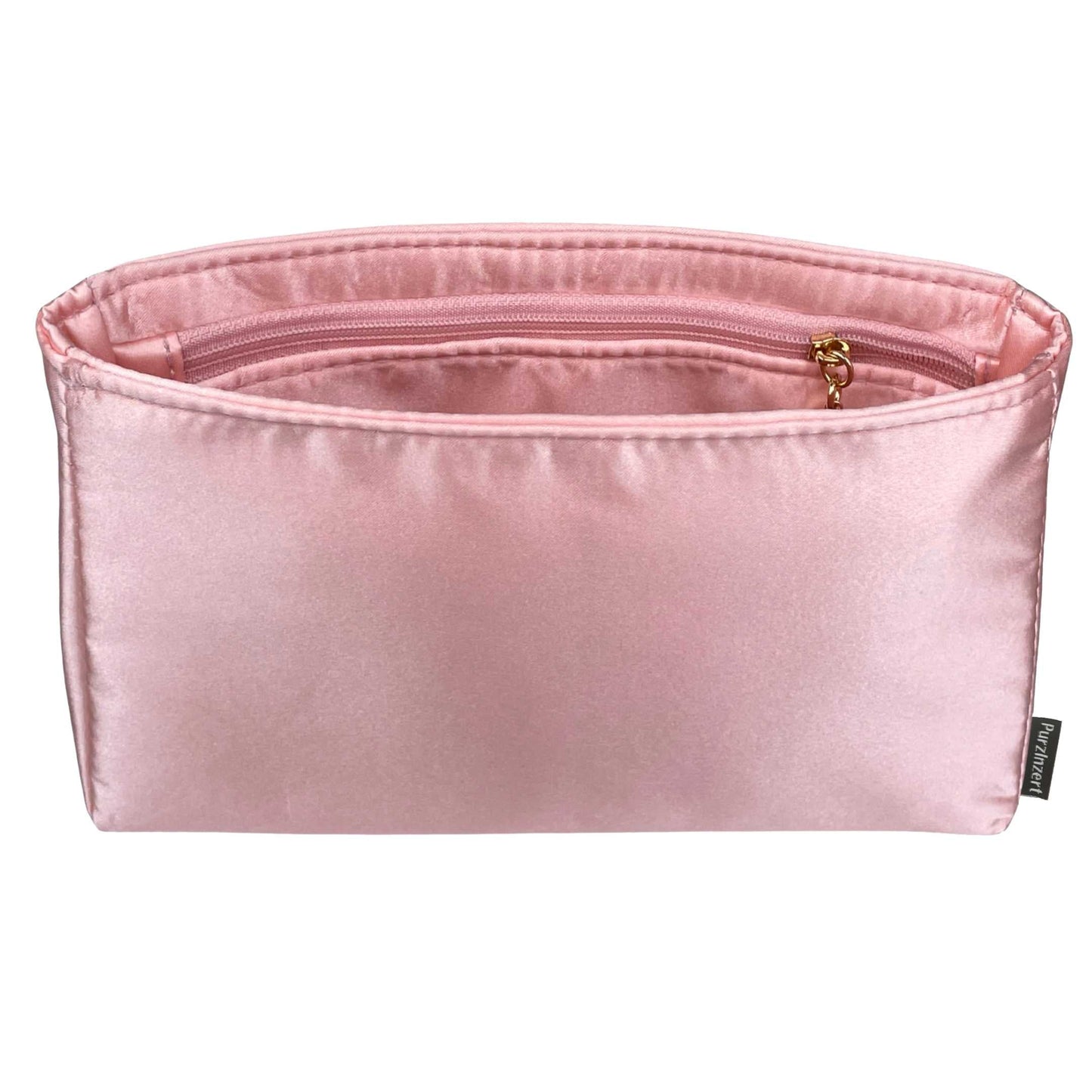 Bag Insert for (Bottega Veneta, Large Getaway Briefcase) Organizer of Silk Fabric