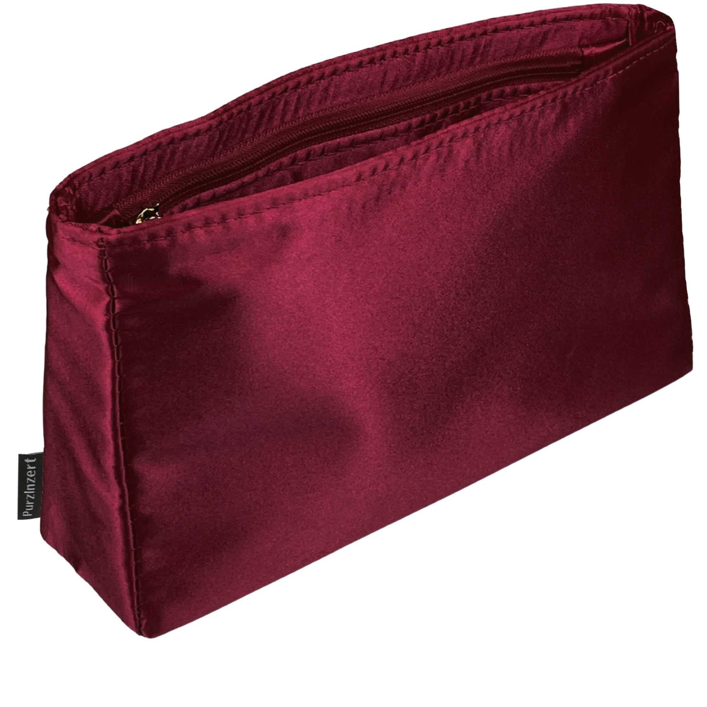 Bag Insert for (Dior, Small Saddle Pouch with Chain) Organizer of Silk Fabric