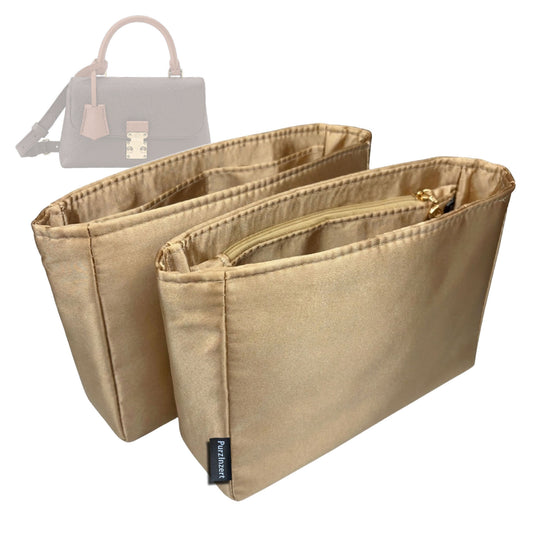 Bag Insert for (LV, Madeleine BB) Organizer Tote Purse Organiser Liner Shaper [Premium Silk Material]