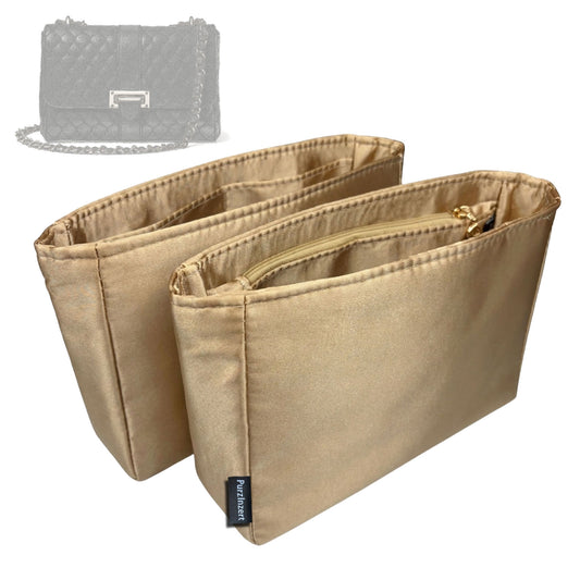 Bag Insert for (Aspinal of London, Large Lottie) Organizer Tote Purse Organiser Liner Shaper [Premium Silk Material]