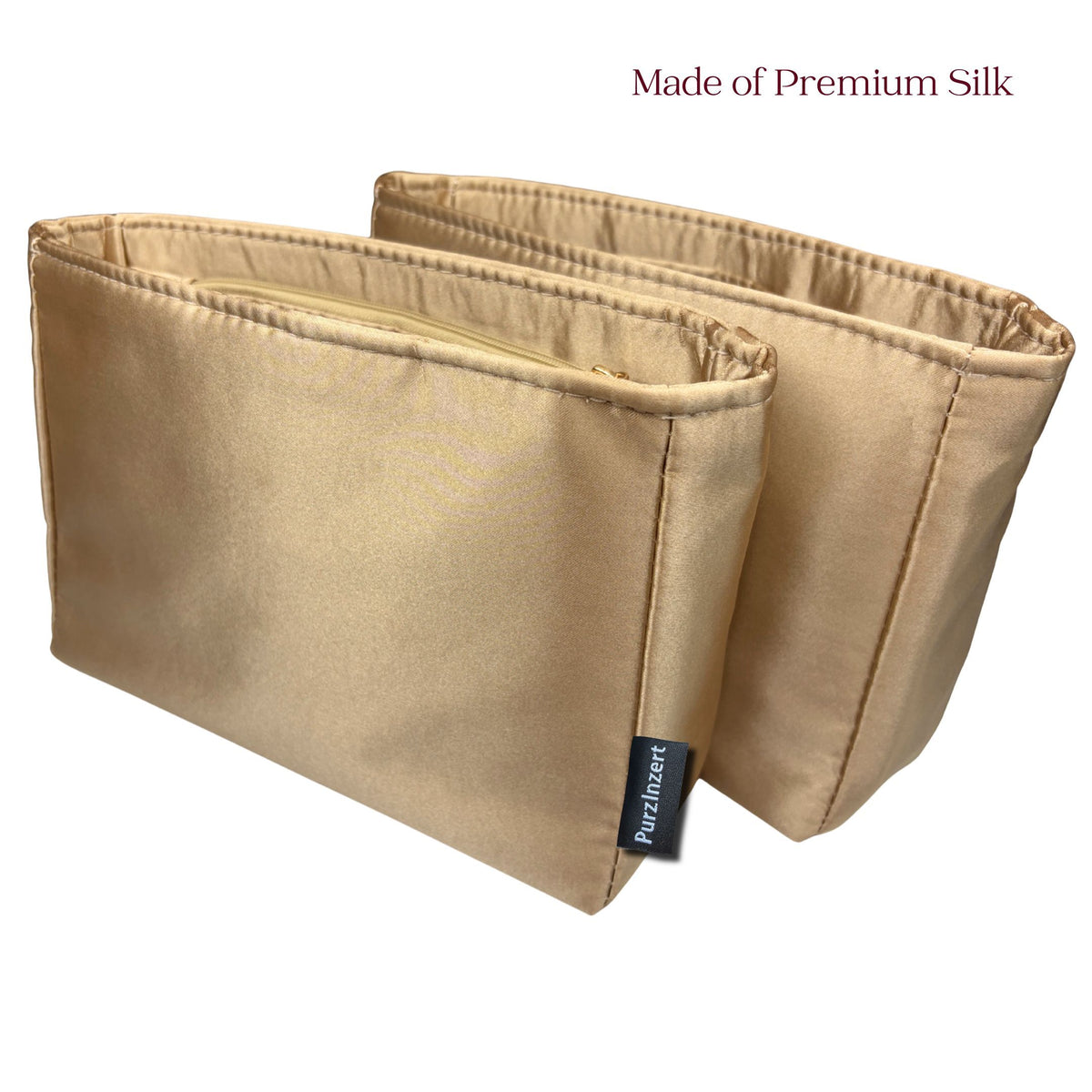 Bag Insert for (Coach, Tabby Shoulder Bag 36) Organizer of Silk Fabric