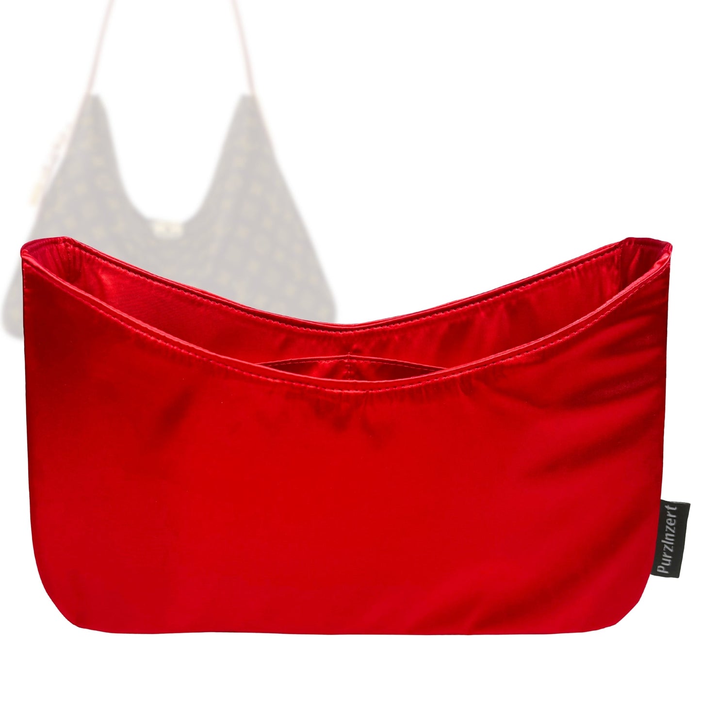 Bag Insert for (LV, Slouchy MM) Organizer Tote Purse Organiser Liner Shaper [Premium Silk Material]