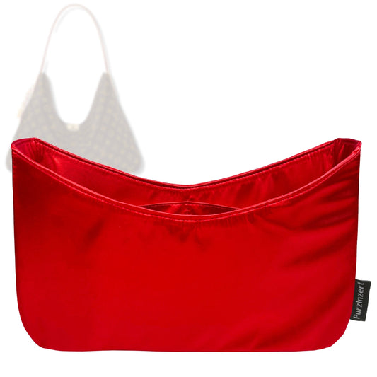 Bag Insert for (LV, Slouchy PM) Organizer Tote Purse Organiser Liner Shaper [Premium Silk Material]