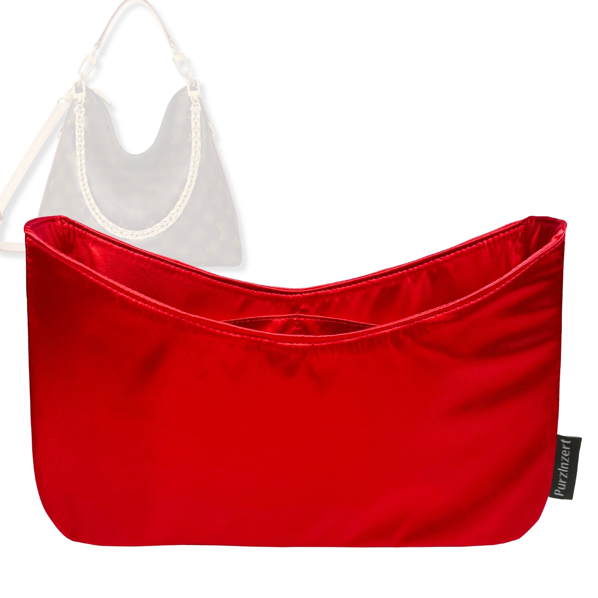 Bag Insert for (LV, Multipass) Organizer Tote Purse Organiser Liner Shaper [Premium Silk Material]