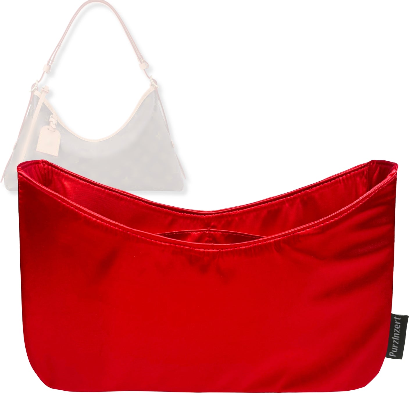 Bag Insert for (LV, CarryAll East West) Organizer Tote Purse Organiser Liner Shaper [Premium Silk Material]