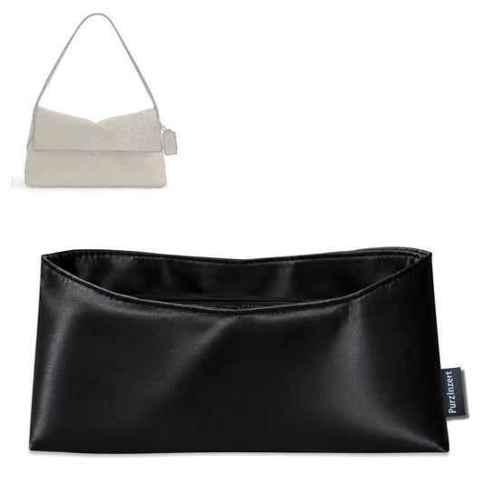 Bag Insert for (Coach, Chelsea Shoulder Bag 36) Organizer Tote Purse Organiser Liner Shaper [Premium Silk Material]
