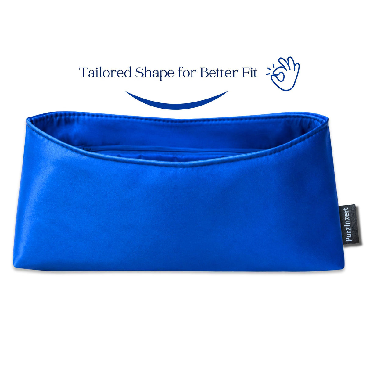 Bag Insert for (Coach, Chelsea Shoulder Bag 36) Organizer of Silk Fabric