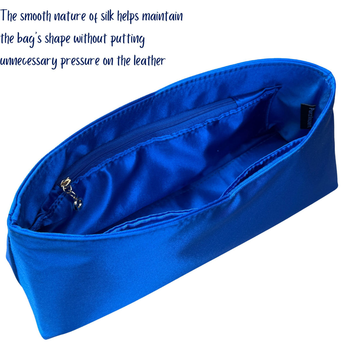 Bag Insert for (LV, Multipass Mini) Organizer of Silk Fabric