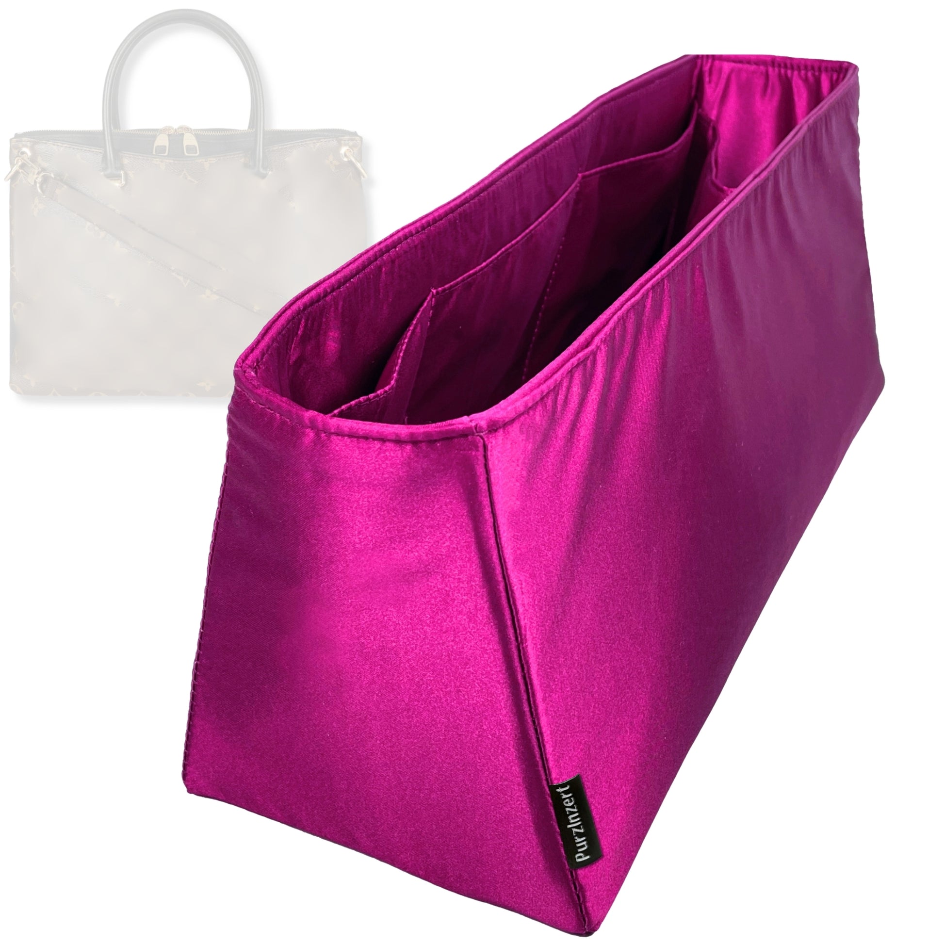 Bag Insert for (LV, Pallas BB) Organizer Tote Purse Organiser Liner Shaper [Premium Silk Material]