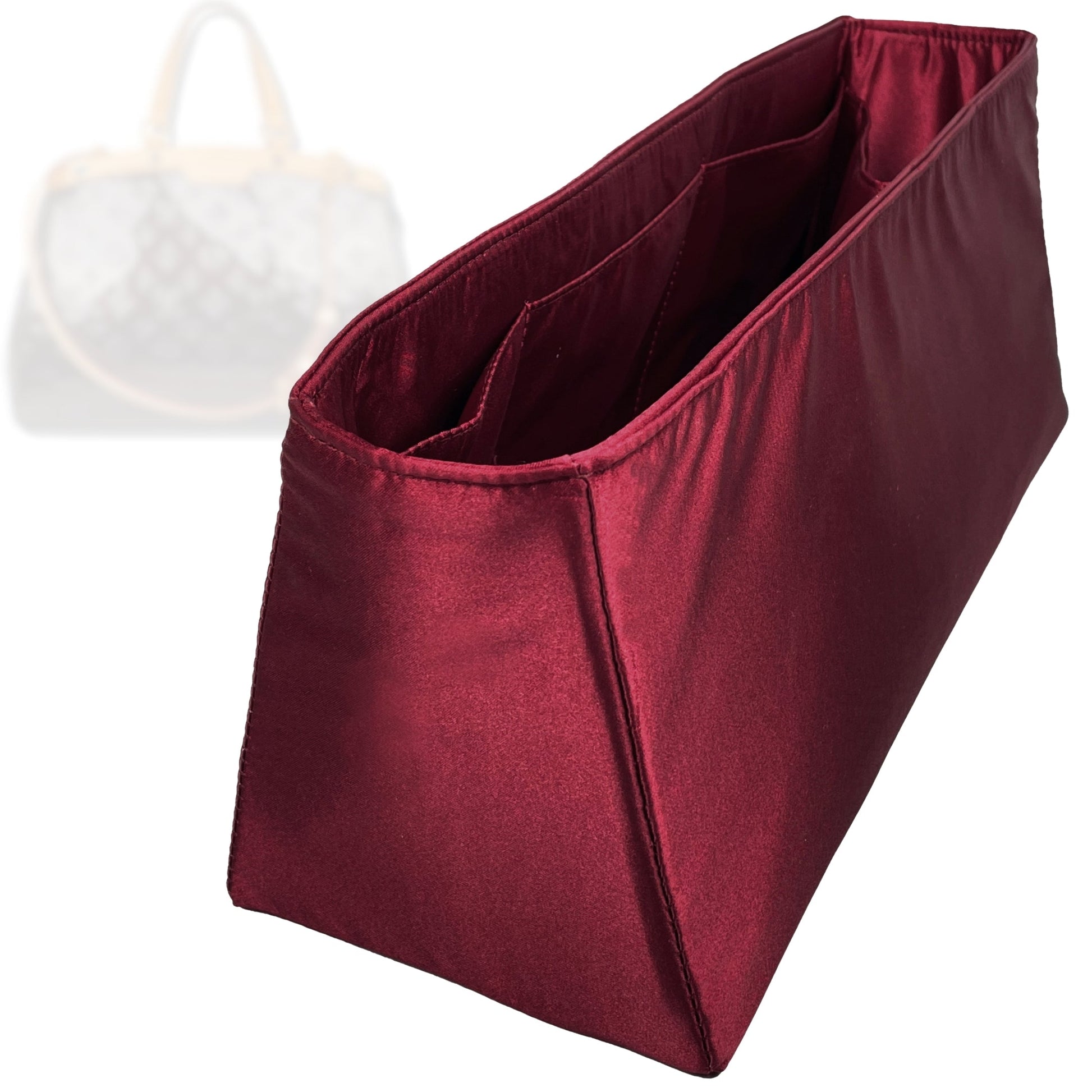 Bag Insert for (LV, Vernis Brea PM) Organizer Tote Purse Organiser Liner Shaper [Premium Silk Material]