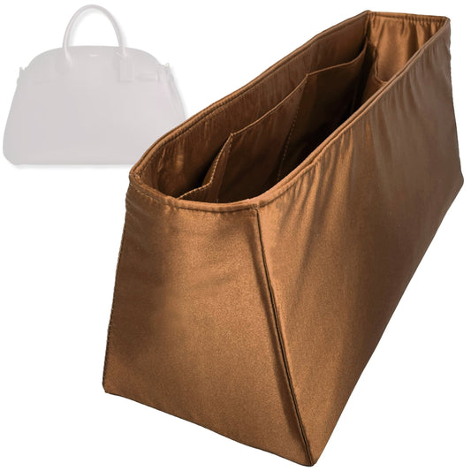 Bag Insert for (Coach, Soft Empire Carryall 28) Organizer Tote Purse Organiser Liner Shaper [Premium Silk Material]