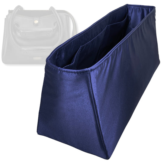 Bag Insert for (Loewe, Medium Madrid bag) Organizer Tote Purse Organiser Liner Shaper [Premium Silk Material]