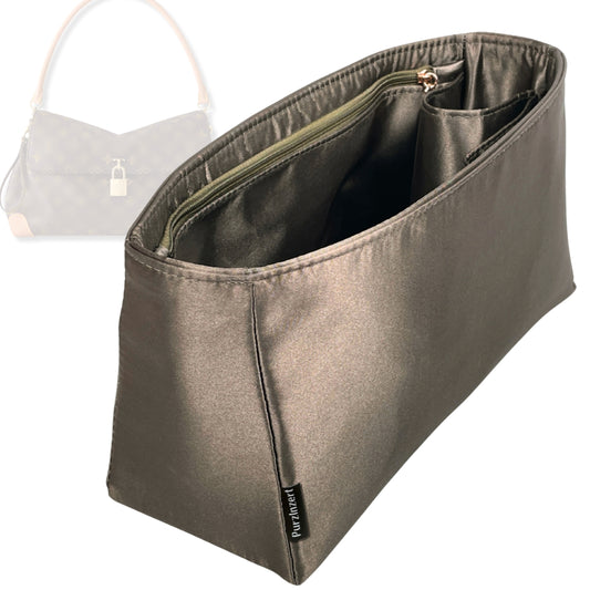 Bag Insert for (LV, Hide Away MM) Organizer Tote Purse Organiser Liner Shaper [Premium Silk Material]