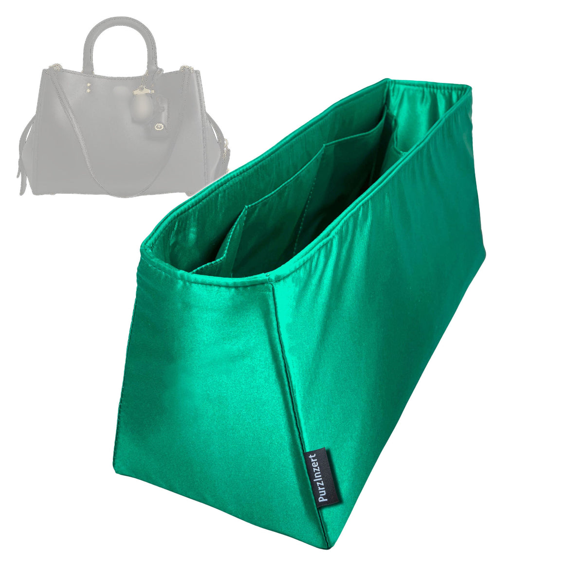 Bag Insert for (Coach, Rogue 31) Organizer Tote Purse Organiser Liner Shaper [Premium Silk Material]