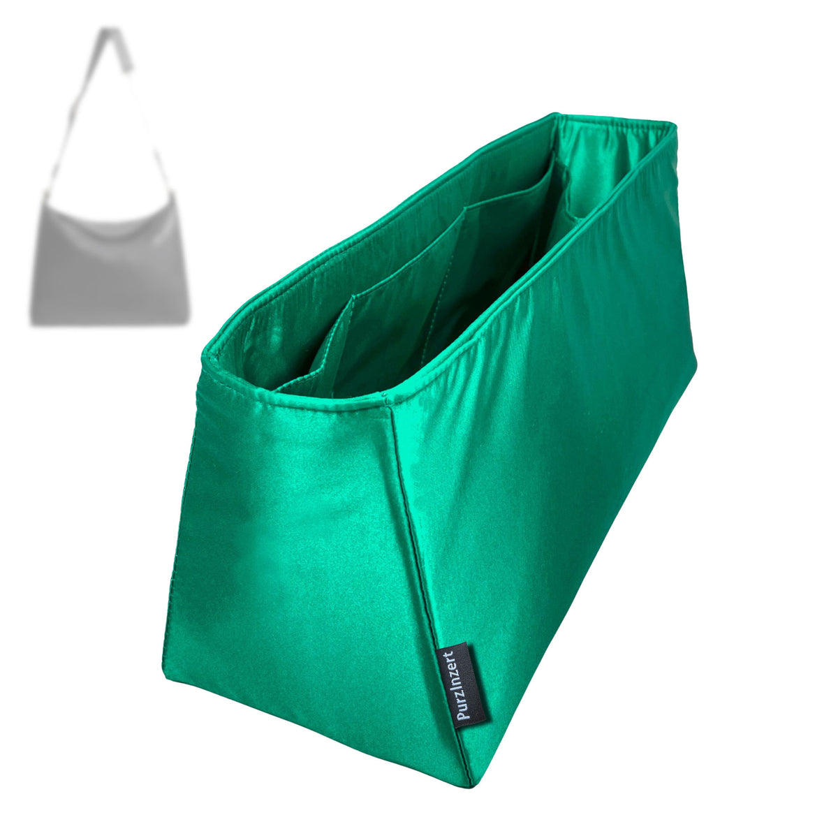 Bag Insert for (Dior, Medium Diorly Bag) Organizer Tote Purse Organiser Liner Shaper [Premium Silk Material]