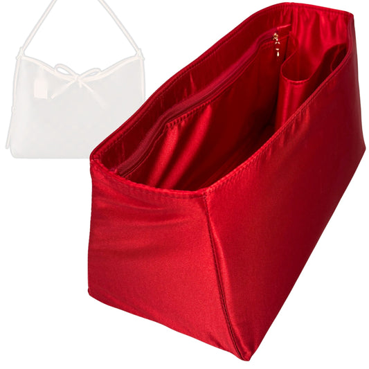 Bag Insert for (LV, CarryAll PM) Organizer Tote Purse Organiser Liner Shaper [Premium Silk Material]