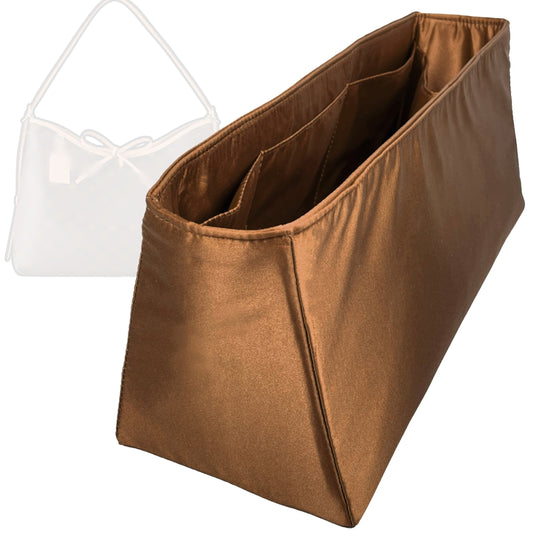 Bag Insert for (LV, CarryAll MM) Organizer Tote Purse Organiser Liner Shaper [Premium Silk Material]