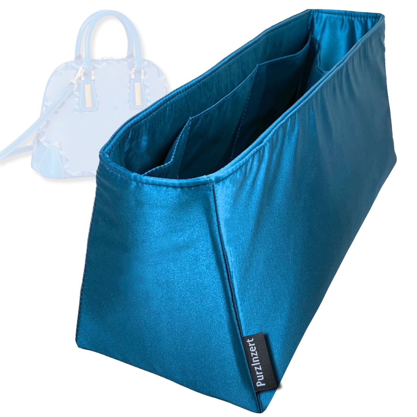 Bag Insert for (Goyard, Vendome Mini Bag) Organizer Tote Purse Organiser Liner Shaper [Premium Silk Material]