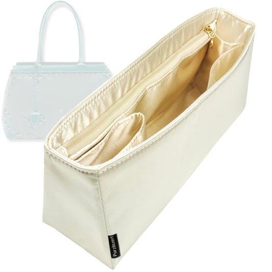 Bag Insert for (Goyard, Bellechasse Biaude PM Bag) Organizer Tote Purse Organiser Liner Shaper [Premium Silk Material]
