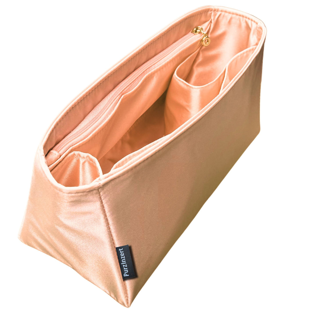 Bag Insert for (Fendi, Way Medium) Organizer of Silk Fabric