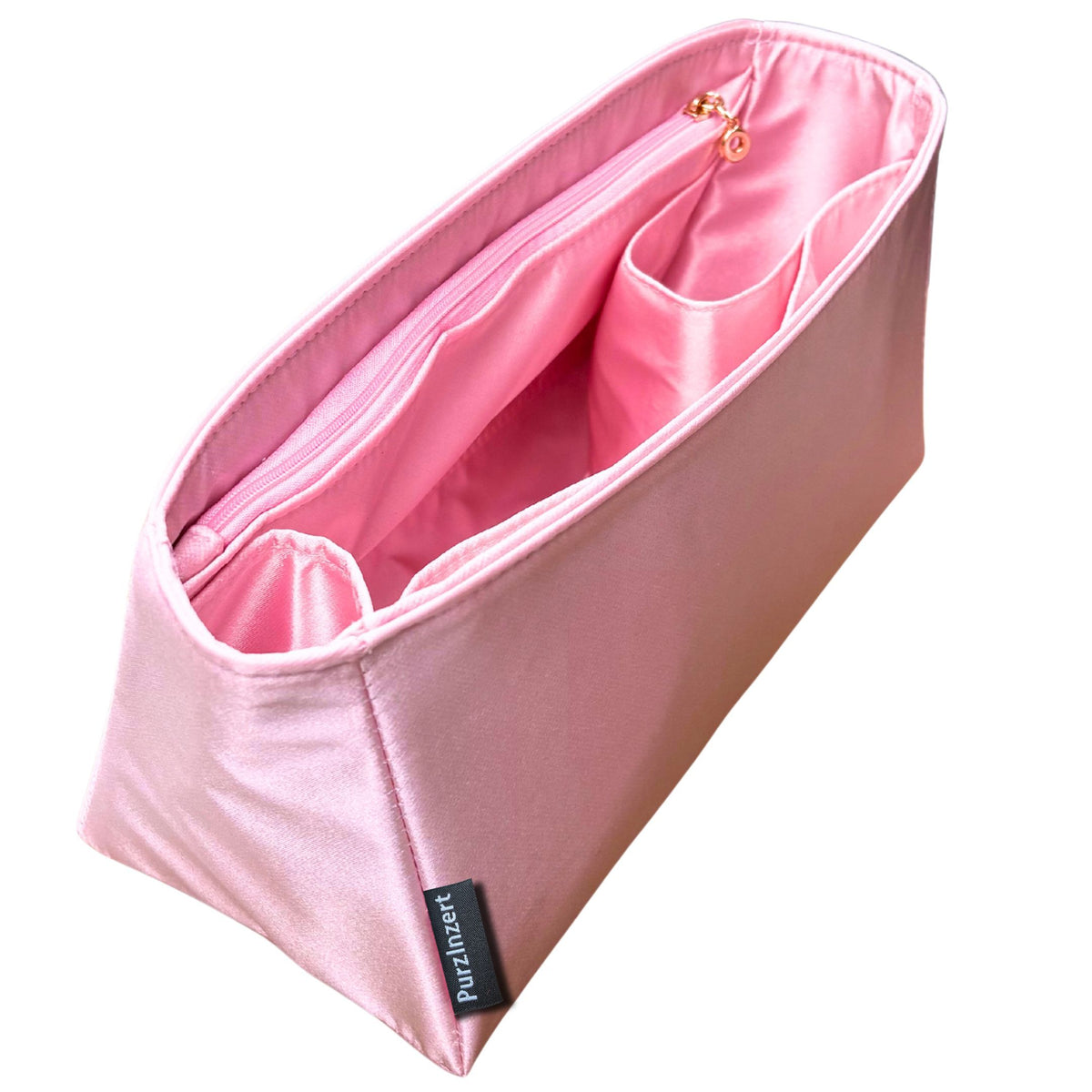 Bag Insert for (Coach, Laurel Large Shoulder Bag) Organizer of Silk Fabric