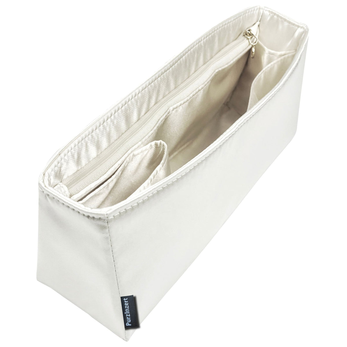 Bag Insert for (Balenciaga, Men's Shopper Dust Bag Crossbody Pouch Large) Organizer of Silk Fabric