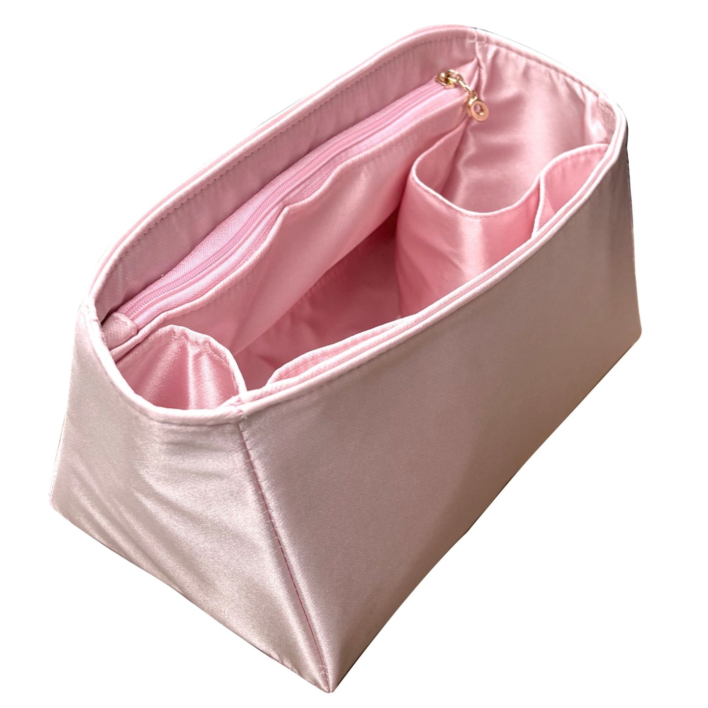 Bag Insert for (Hermes, Birkin Shoulder Light 29) Organizer of Silk Fabric